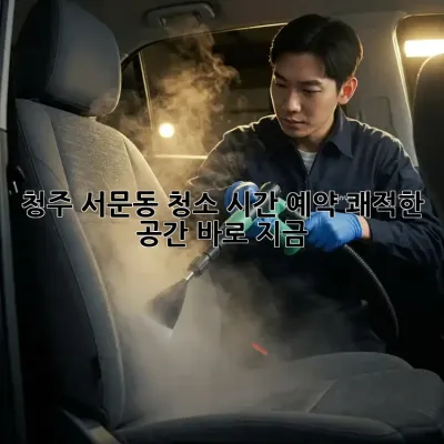 청주 서문동 청소 시간 예약: 쾌적한 공간, 바로 지금!